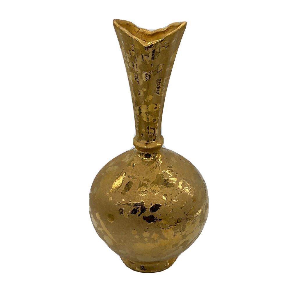 Gold Craft 8" Bud Vase, USA